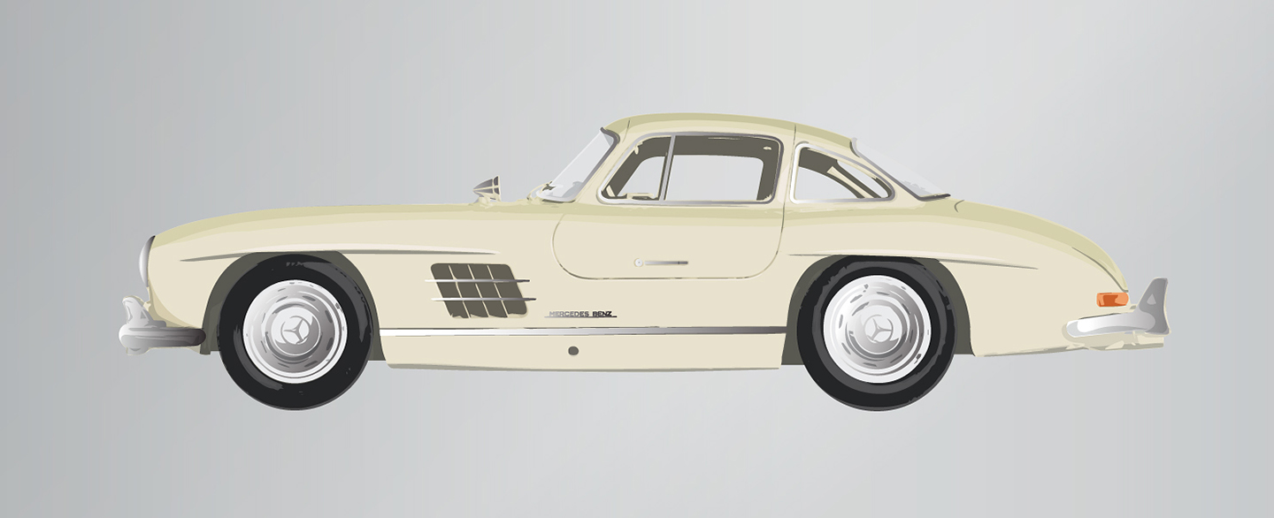 1956 MERCEDES 300SL GULLWING