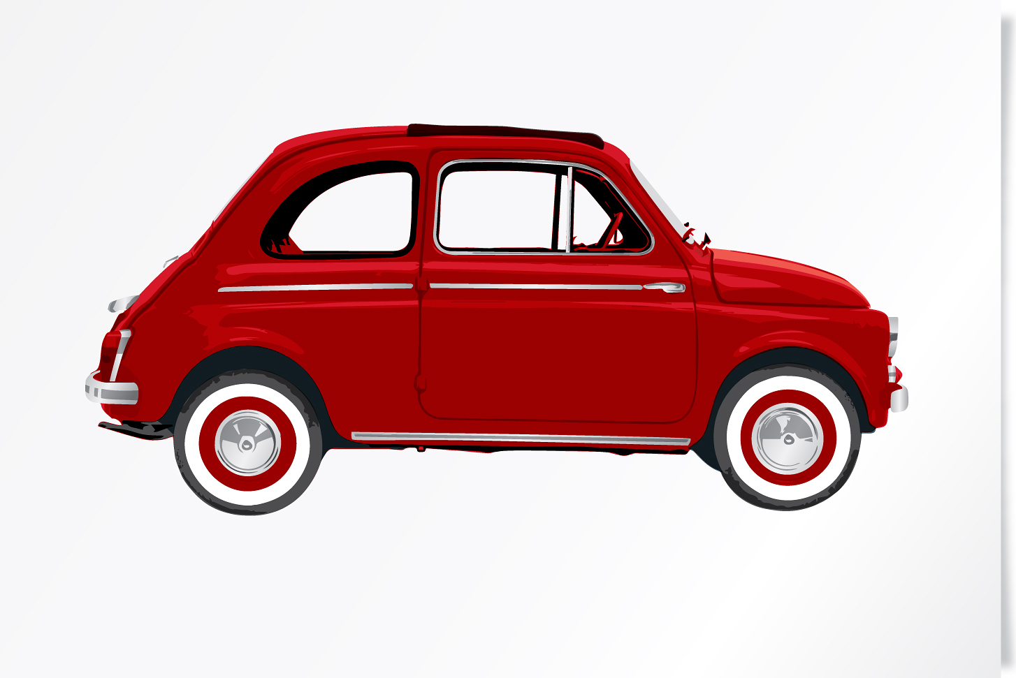 Fiat 500 Rosso