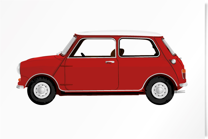 1960 Mini Red