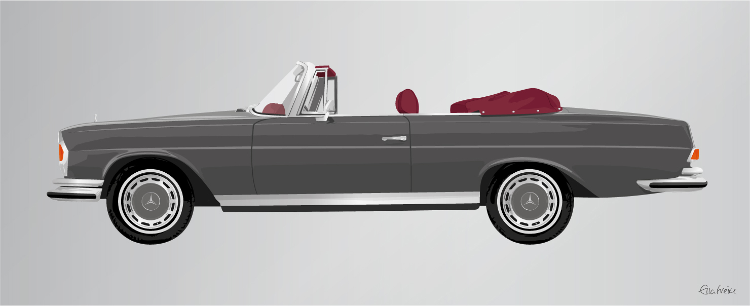 1971 Mercedes 280SE 3.5 Convertible